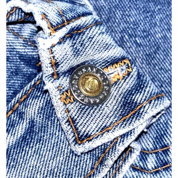Sanccory Men’s Stone Washed Denim Jacket XL - Picture 5 of 8